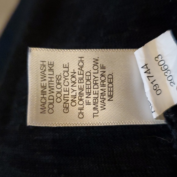 J.Jill 2X Black Crochet Detail Sleeveless Maxi Dress - Picture 5 of 6